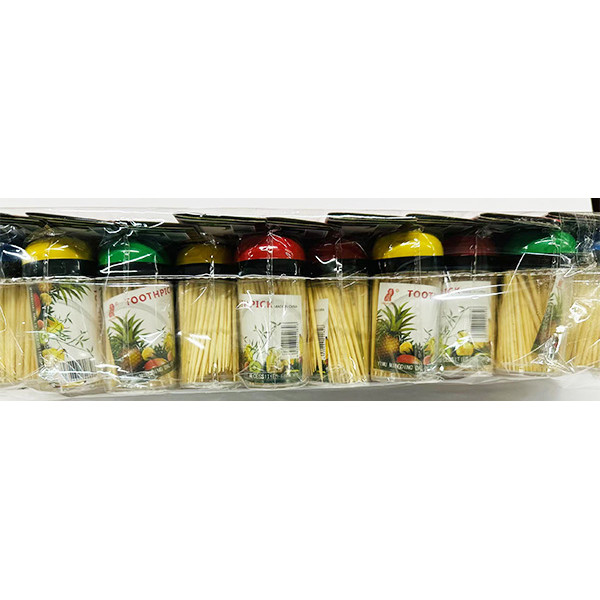 Wholesale Toothpicks 4 OF Pack-150ct Bamboo