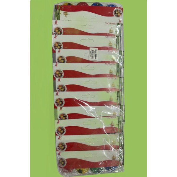 Wholesale Toothpicks 4 OF Pack-150ct Bamboo
