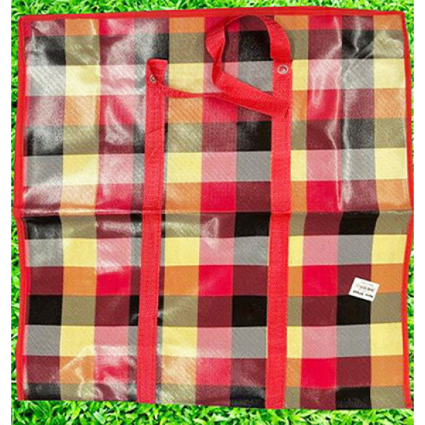 Wholesale Non-woven checkered bag