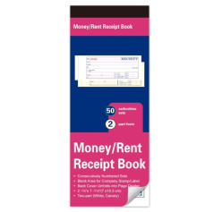 Wholesale Money and rent receipt book with two carbonless copy receipt books 50 sheets each