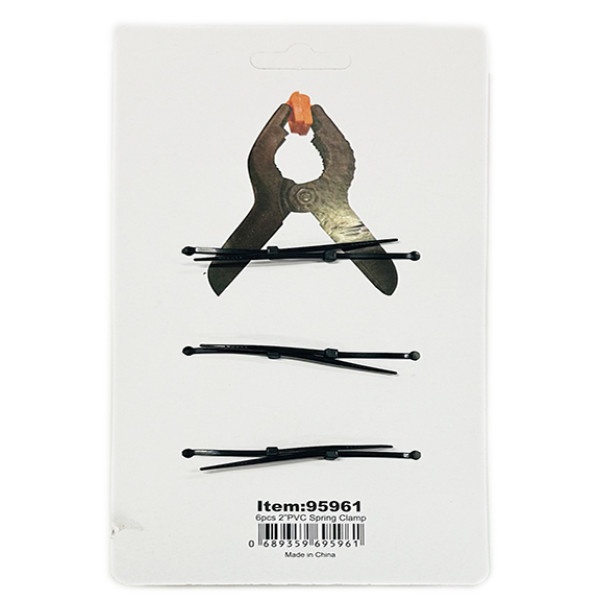 Wholesale Plastic Spring Clamps 2 inches Small Heavy Duty Clips 