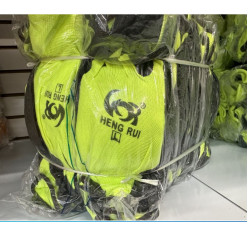 Wholesale High visible Green LATEX PALM COATED Nylon flexible glove-Large