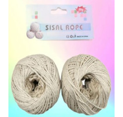 Wholesale Cotton Thread Roll-2X50g of pack white