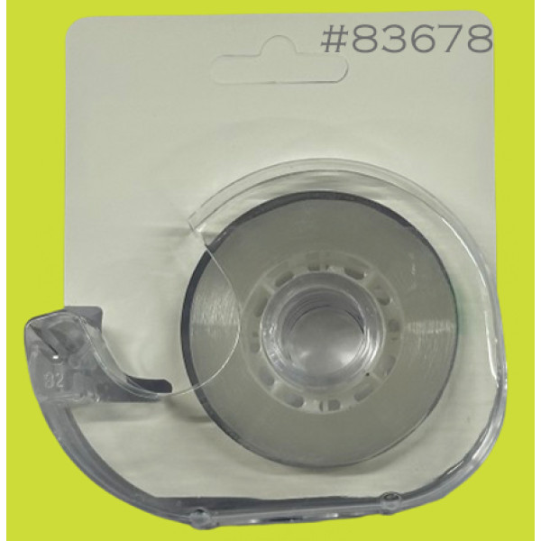 Wholesale  1.8cm x 1980 inches  Clear Gloss Tape 