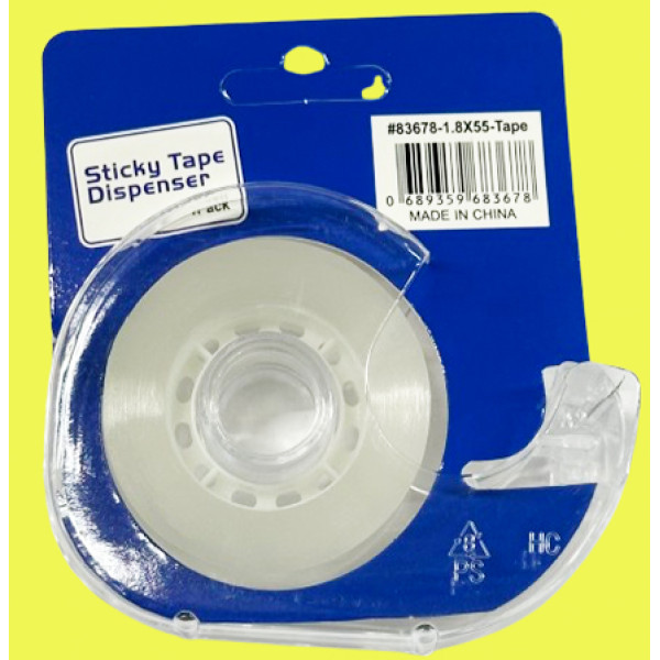 Wholesale  1.8cm x 1980 inches  Clear Gloss Tape 