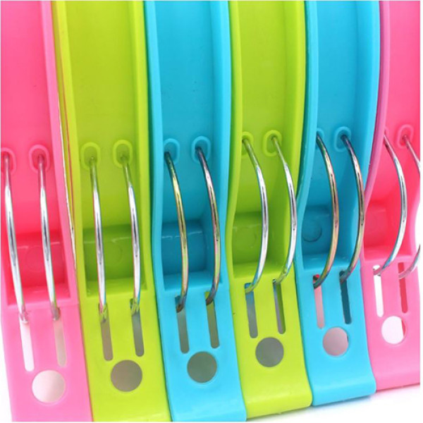 Wholesale Set of 3 Super Jumbo Plastic Clips Wholesale Set of 3 Super Jumbo Plastic Clips