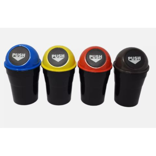 Wholesale 12 pcs Portable Mini Car Garbage Trash Can Bin Cup Holder Bin Wastebasket