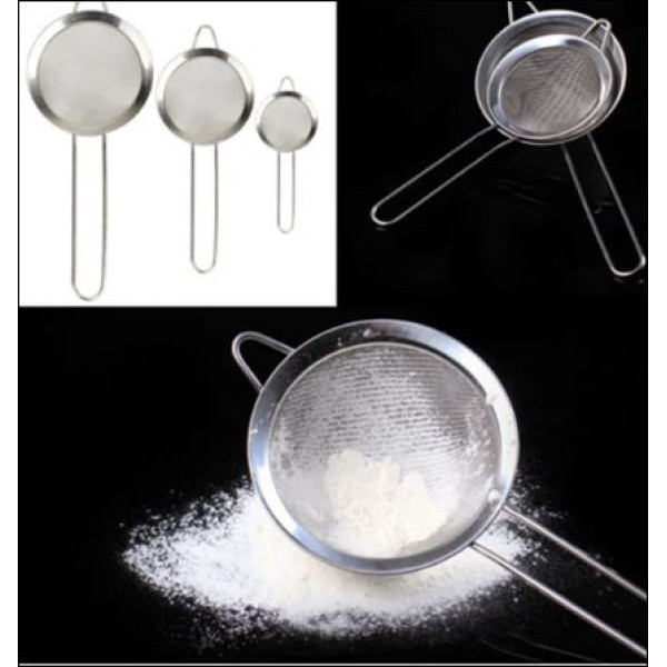 Wholesale Kitchen Set of 3pieces  stainless steel strainers- 12-sets