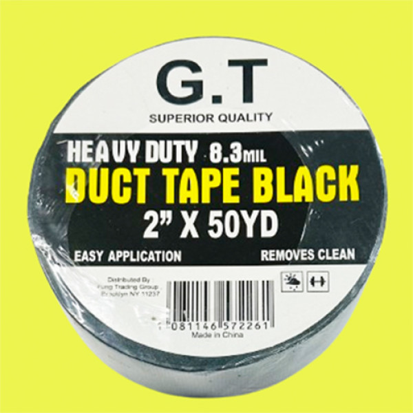 Wholesale Heavy Duty Waterproof Sticky Duct Tape Black
