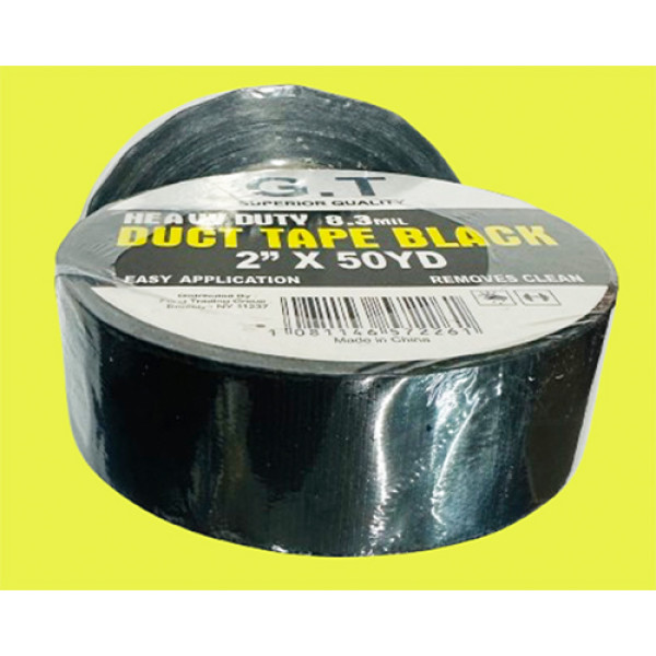 Wholesale Heavy Duty Waterproof Sticky Duct Tape Black