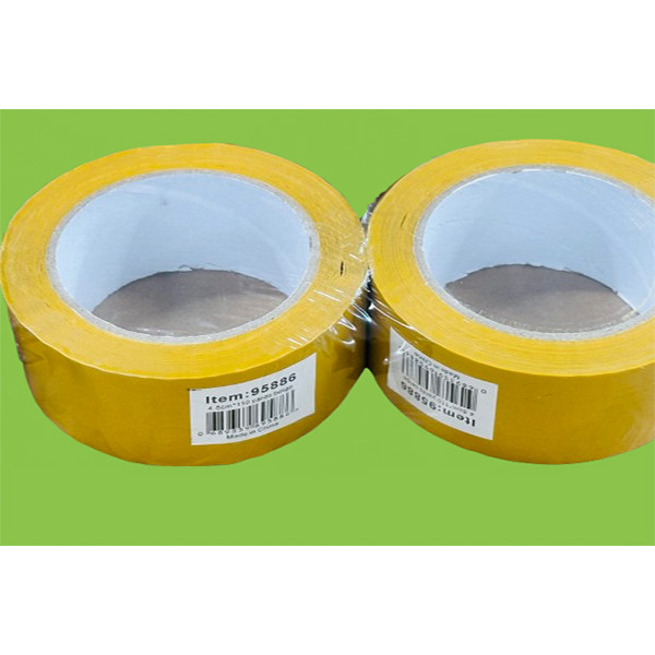 Wholesale 2 inches 110rds Yellow Packing Tape Rolls for Shipping, Moving Packaging