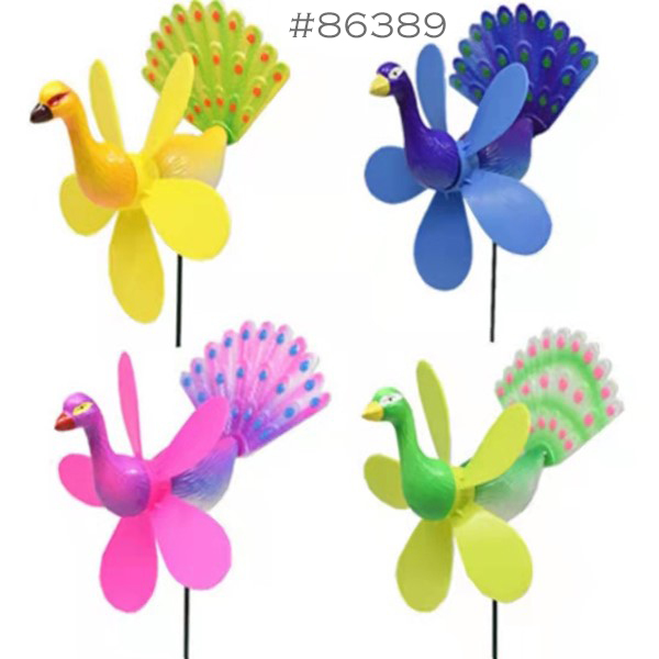 Wholesale Peacock Garden Windmills